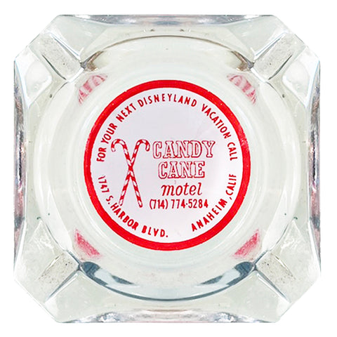 Vintage 1960's Candy Cane California Ashtray