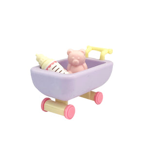 Baby Stroller Eraser Set