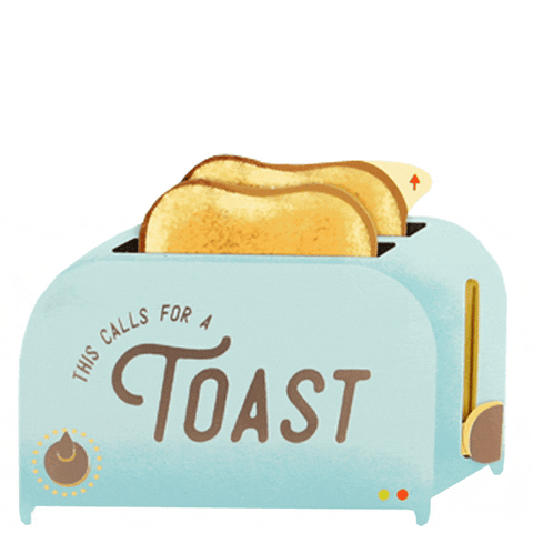 Cheers! A Toast Pop-Up Card