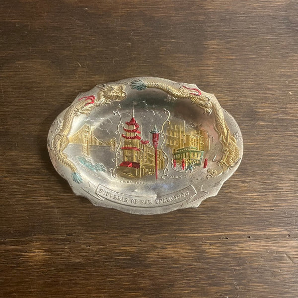 Vintage $5 State Ashtrays