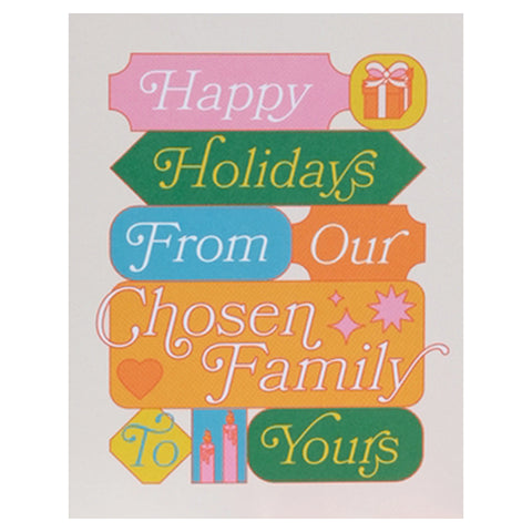 Chosen Family Holiday Card