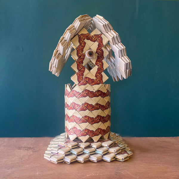 Vintage 1950's Cigarette Folk Art