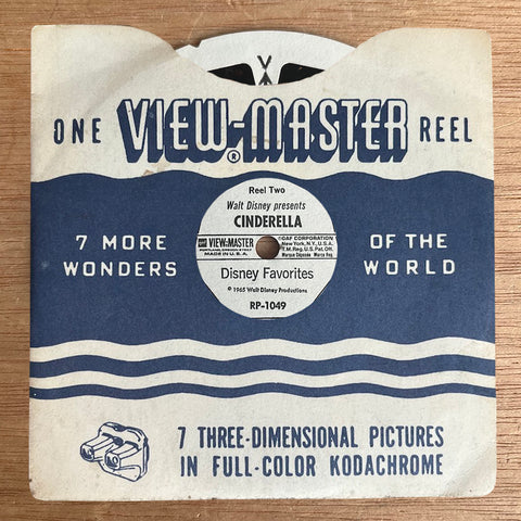 Cinderella - Vintage View Master Reel Set