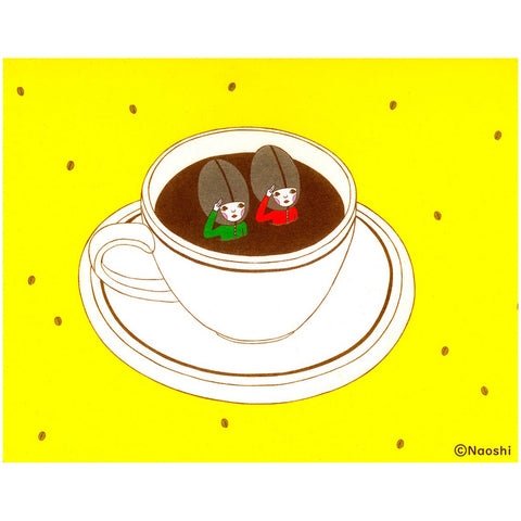 Coffee Boys - Art Print by Naoshi