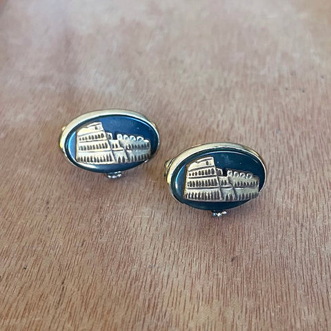 Vintage 1970's Colosseum Cufflinks