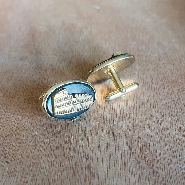 Vintage 1970's Colosseum Cufflinks