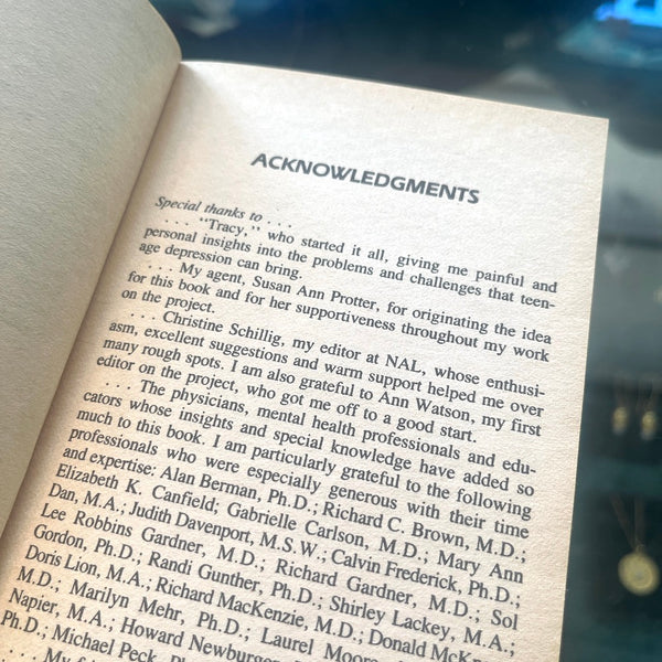 Coping With Teenage Depression - Vintage 1982