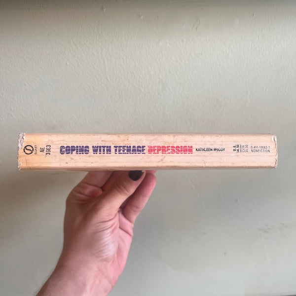 Coping With Teenage Depression - Vintage 1982