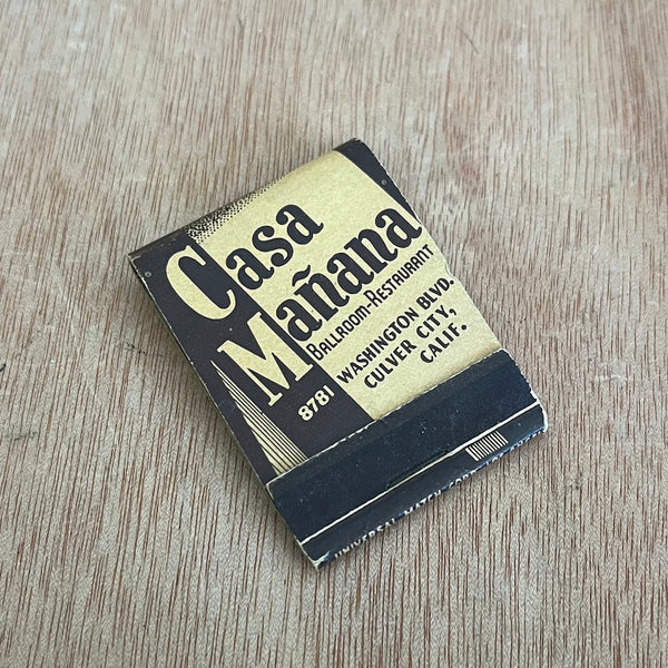 Vintage Restaurant & Bar Matches - Los Angeles & California