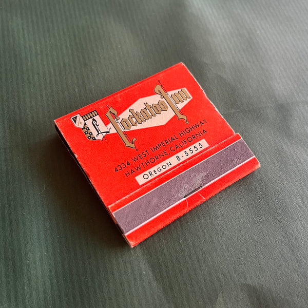 Vintage Hotel & Vacation Matches - Los Angeles & California