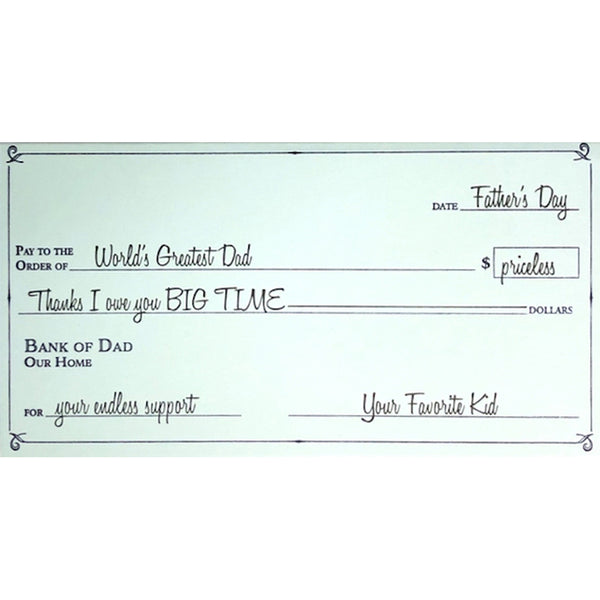 Bank of Dad - Fathers Day Card