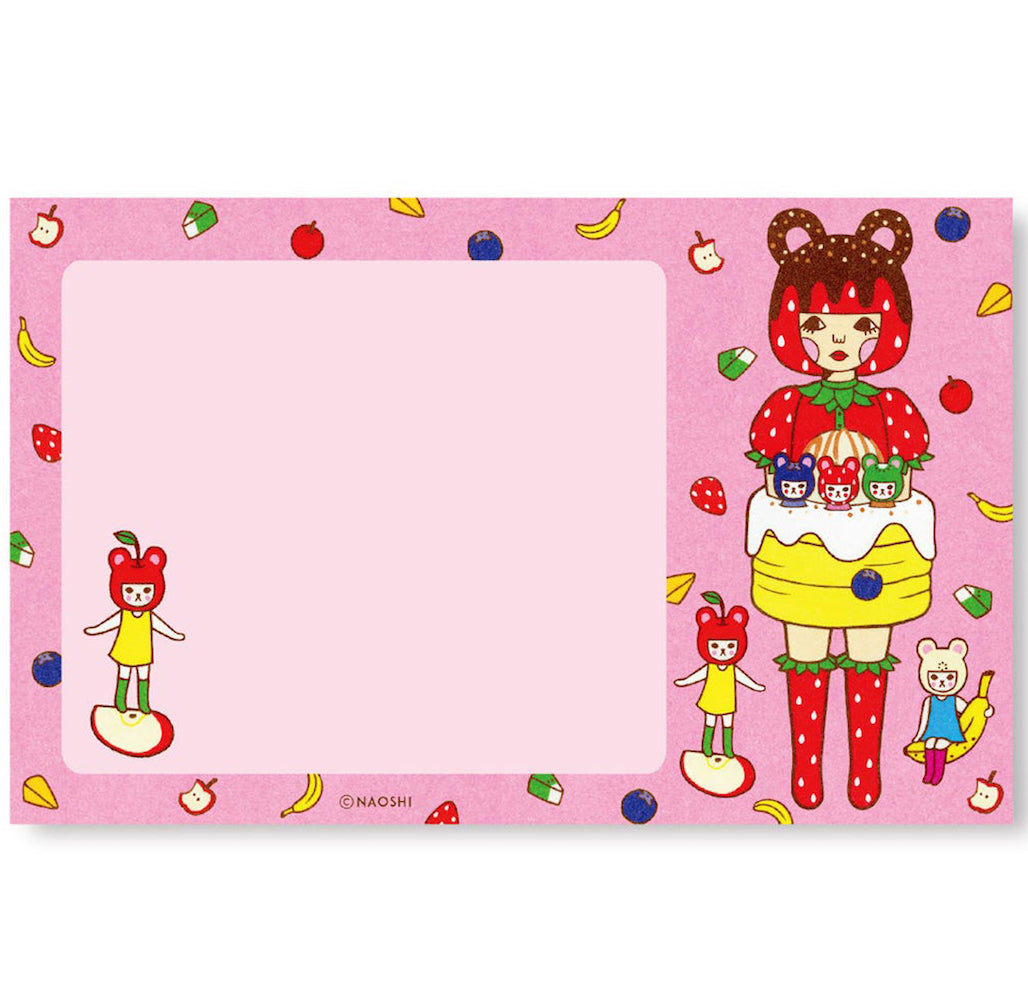 Dessert Girl - Notepad by Naoshi