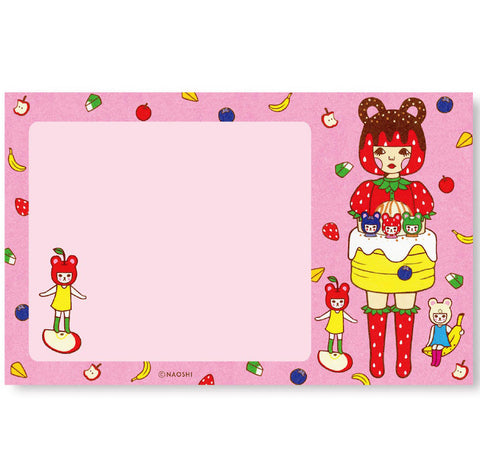 Dessert Girl - Notepad by Naoshi