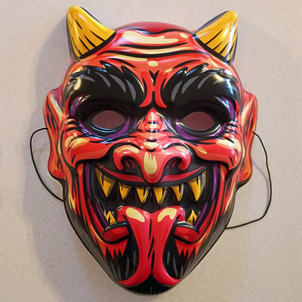 Devil Retro Halloween Mask