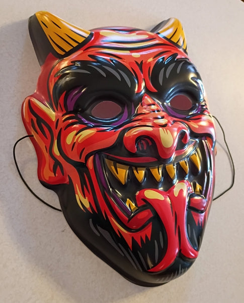 Devil Retro Halloween Mask