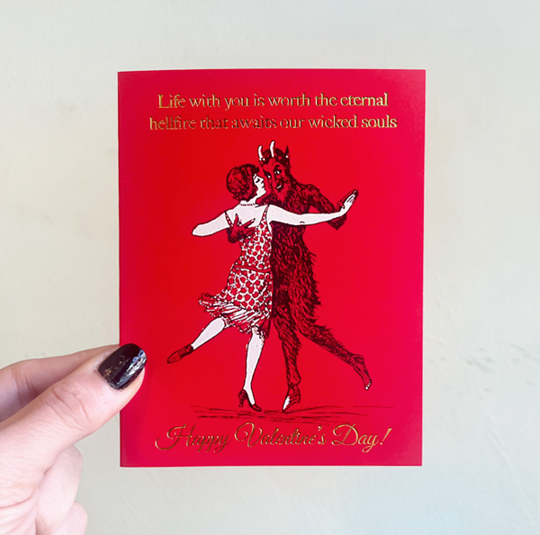 Eternal Hellfire Valentines Day Card