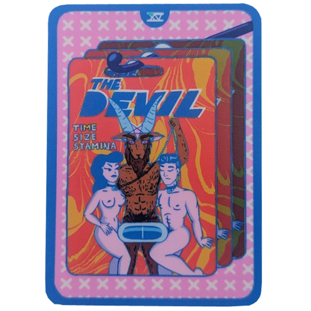 The Devil Tarot Sticker