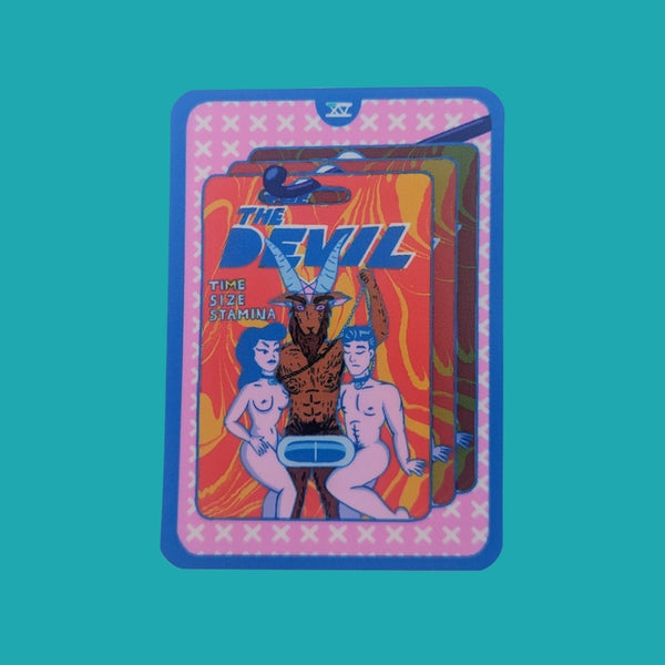 The Devil Tarot Sticker