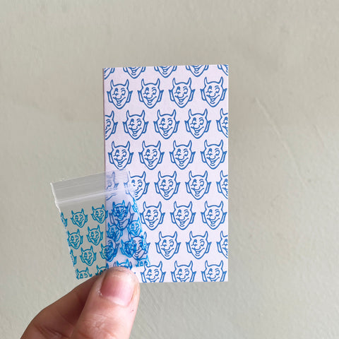 Mini Card & Matching Dime Bag - Blue Devils