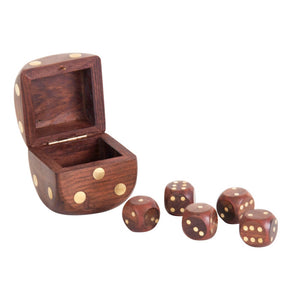 Wooden Dice Set