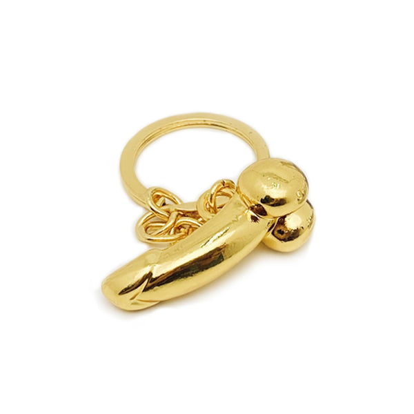 Golden Phallus Keychain