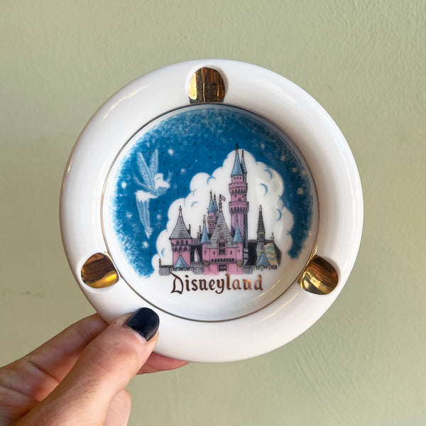 Disneyland Magic Castle Ashtray - Vintage 1970's