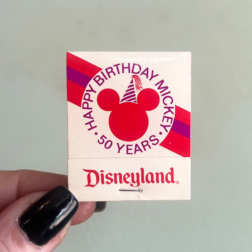 disneyland tobacco shop matches Vintage Disneyland Matches – Pygmy Hippo Shoppe