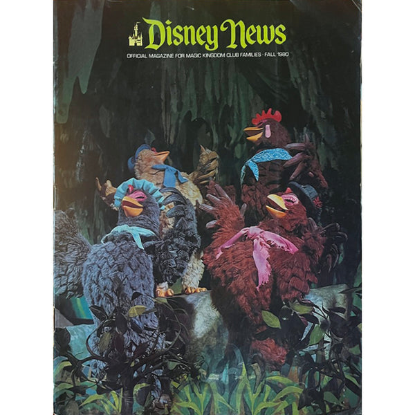 Disney News Magazine - Vintage 1980