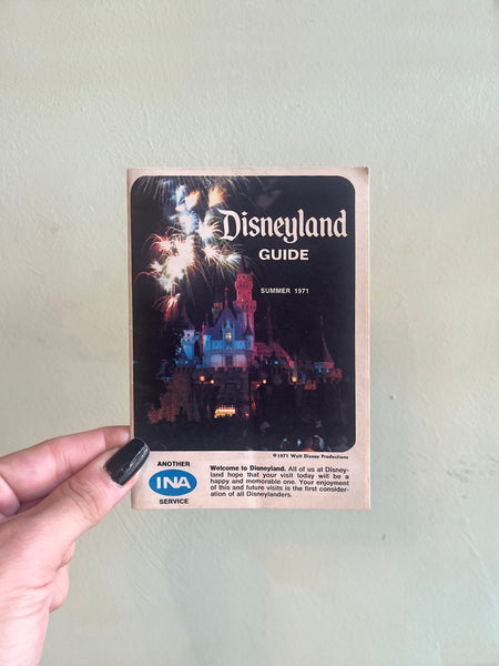 Disneyland Guide - Vintage 1971