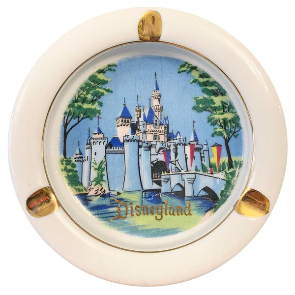 Disneyland Magic Castle Ashtray - Vintage 1959