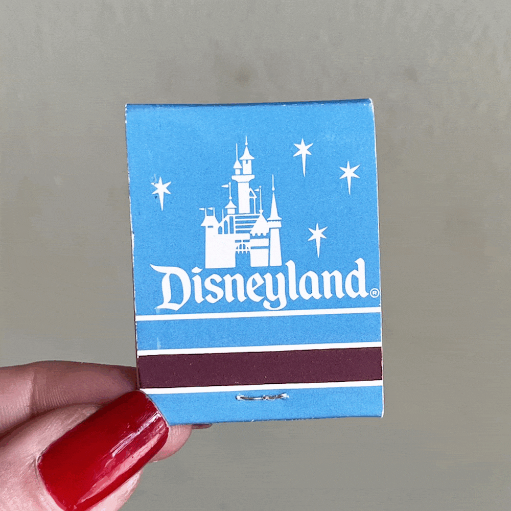 Vintage Disneyland Matches