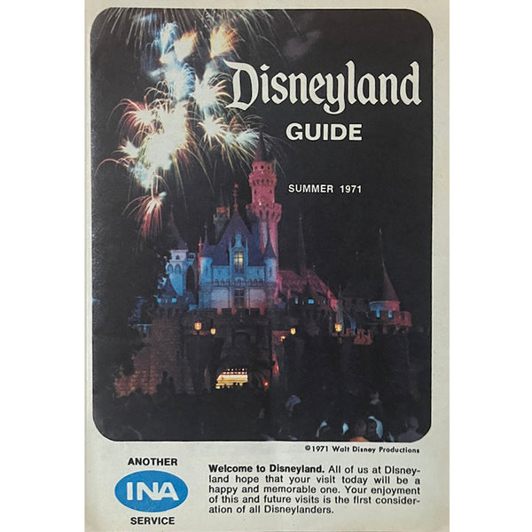 Disneyland Guide - Vintage 1971