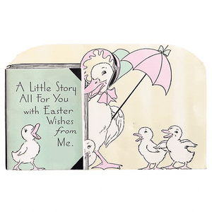 Happy Easter Wishes - Vintage 1940's Card