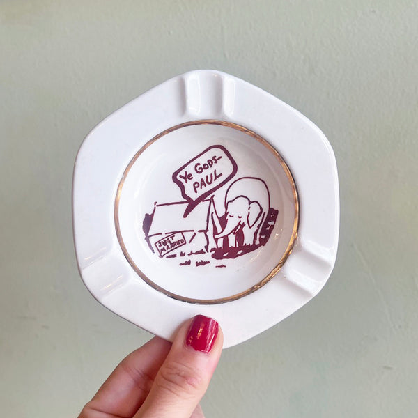 Just Married - Vintage 1950's Naughty Ashtray