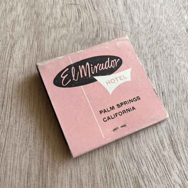 Vintage Hotel & Vacation Matches - LA & California