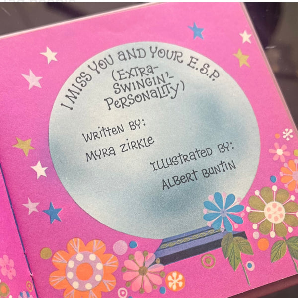 I Miss You and Your E.S.P. ( Extra-Swingin'-Personality) - Vintage 1971