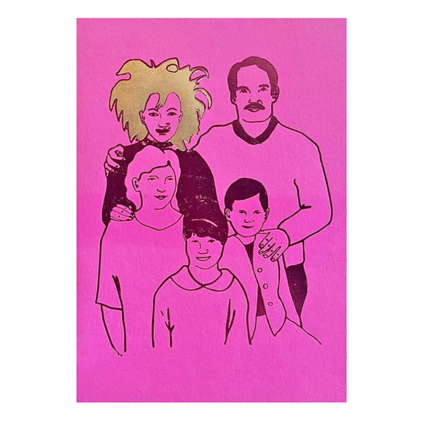 Happy Family Blank Card