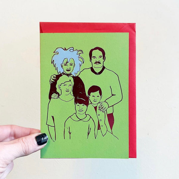 Happy Family Blank Card