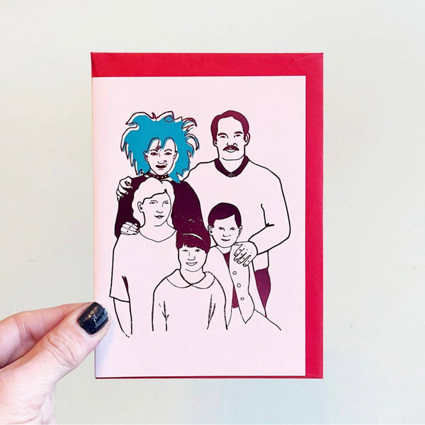 Happy Family Blank Card