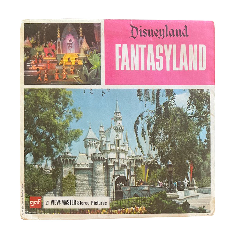 Disneyland Fantasyland - Vintage 1960's View Master Reel Set