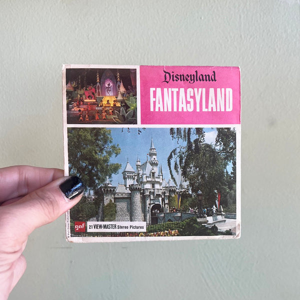 Disneyland Fantasyland - Vintage 1960's View Master Reel Set