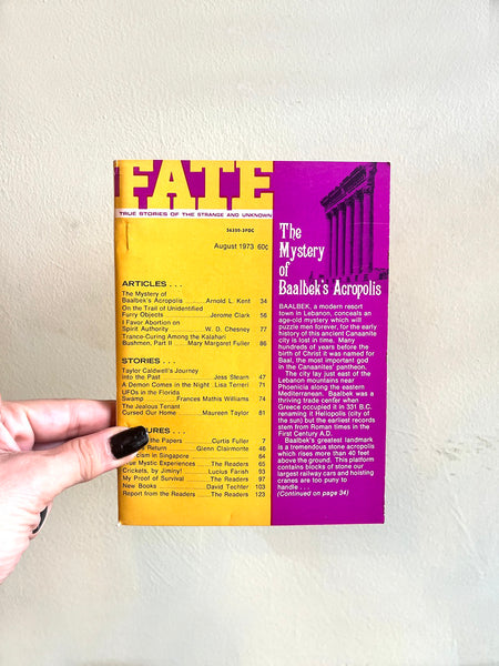 FATE Magazine - Vintage August 1973