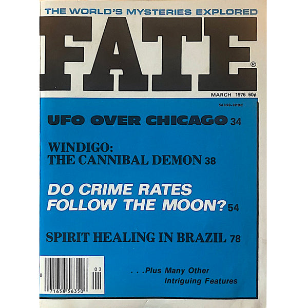 FATE Magazine - Vintage March 1976