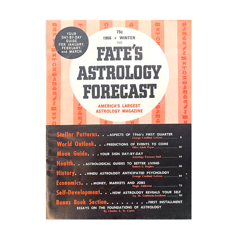 Fate's Astrology Forecast - Vintage Winter 1966