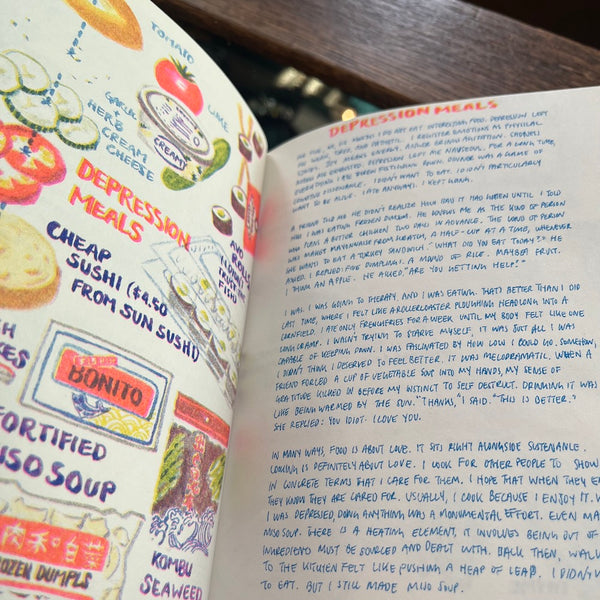 Food I've Cooked for Those I've Loved - A Risograph Zine