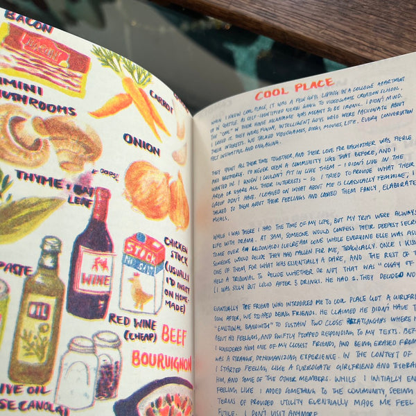 Food I've Cooked for Those I've Loved - A Risograph Zine