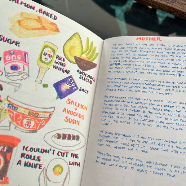 Food I've Cooked for Those I've Loved - A Risograph Zine