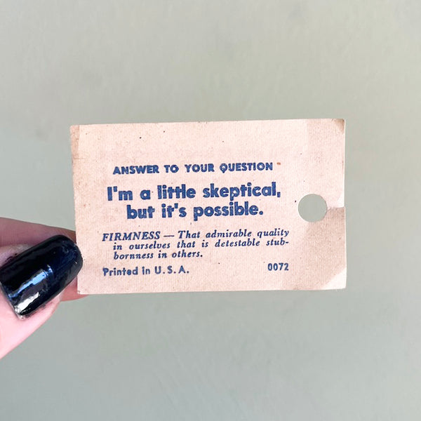 Vintage 1940's Pocket Fortunes