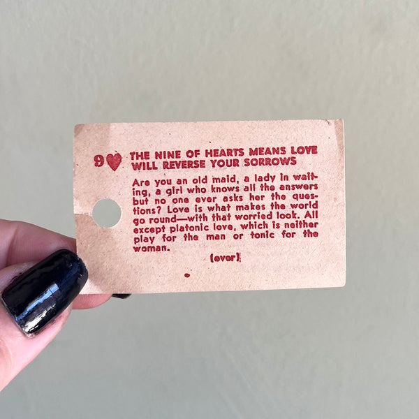 Vintage 1940's Pocket Fortunes