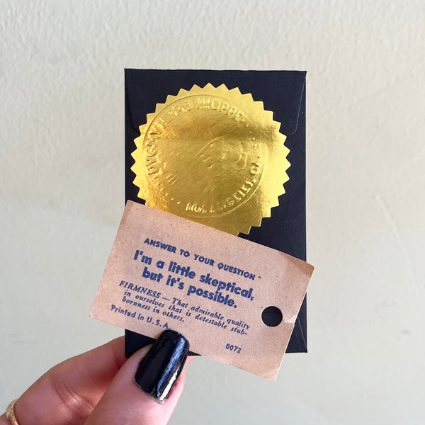 Vintage 1940's Pocket Fortunes